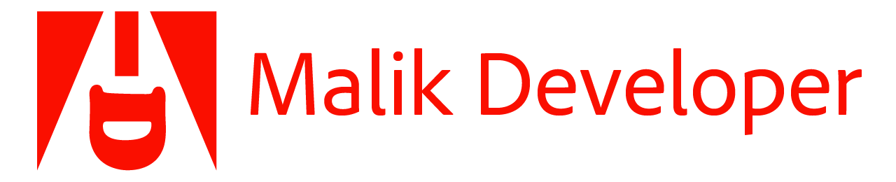 Malik Developer Logo malikdev.vom